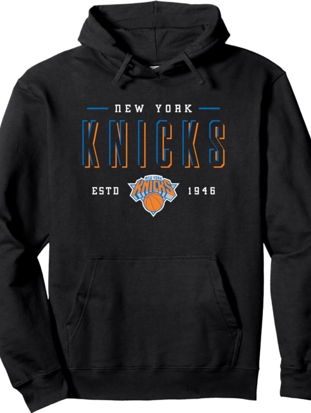 NBA Black and White Logo Pullover